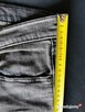 Levis 519 Skinny Fit SZARE W33-34 dopasowane JAK NOWE - 4