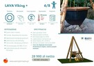 Balia LAVA VIKING kocioł wiszący SPA (czan hottub na ogień) - 3