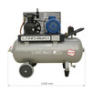 KOMPRESOR POWIETRZA 100l 400V LAND REKO 430L/MIN - 2