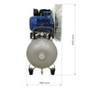 Kompresor tłokowy Land Reko PCU 100l 880l/min 400V Sprężarka - 3