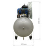 KOMPRESOR TŁOKOWY PCU 200-430 230V - 3