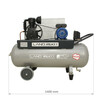 Kompresor tłokowy Land Reko PCU 150l 490l/min 230V Sprężarka - 2