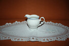 Stary mlecznik Porcelana Wałbrzych Niebieski pasek - 1