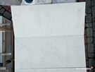 Płytki marmurowe BIANCONE pasy 2 cm szczotka szerokość 40 cm - 5