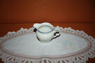 Stary mlecznik Porcelana Wałbrzych Niebieski pasek - 3