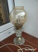 stara szklana lampa -lampka - 3
