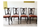 Krzesła Art Deco drewniane 4 szt. - 5