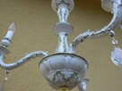 kolekcjonerski porcelanowy żyrandol + kryształki - 4