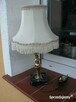 stara angielska lampa/ lampka na kamiennej podstawie - 3