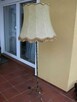 stara mosiężna lampa stojąca - 1
