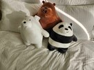Między nami misiami Lodomir Grizzli Panda 3 szt. 35 cm - 2