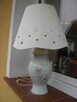 porcelana - stara lampa / lampka limoges angelique - 2