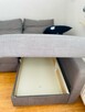 narożnik z funkcją spania IKEA FRIHETEN, używany - 5