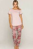 NOWA Piżama damska różowa 100% bawełna XXL 961 KR - 6