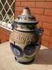 rękodzieło ceramiczny szkliwiony pojemnik waza - 3