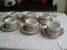 kolekcjonerski różany serwis z porcelany sygnowany - 2
