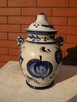 rękodzieło ceramiczny szkliwiony pojemnik waza - 4