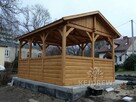 Altana prostokatna altany drewniane altanki ogrodowe - 11