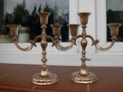 kolekcjonerskie świeczniki stare złoto - 7