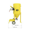 Piaskarka hydropiaskarka sodowarka 230L ZESTAW BHP piaskarka - 3