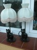 kolekcjonerska lampa lampki koty z abażurem - 4