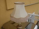 stara kolekcjonerska lampa / lampka z onyksem i mosiądzem - 7