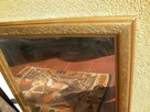 lustro w drewnianej ramie 88/62cm - 3