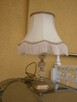 stara kolekcjonerska lampa / lampka z onyksem i mosiądzem - 4