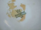 porcelanowy i sygnowany wazon dwie sztuki - 6