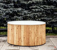 BALIA OGRODOWA 6os jakuzzi, wanna spa, podgrzewacz 3kW - 4