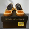 Klapki z wężowej skóry!Melvin & Hamilton. EU 39. - 9