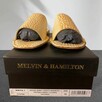 Klapki z wężowej skóry!Melvin & Hamilton. EU 39. - 8