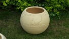 Ceramiczna kula ogrodowa, mrozoodporna. - 5