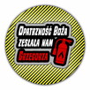 Opatrzność Boża zesłała nam Grzegorza - wlepki, przypinki z - 3