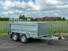 przyczepa burty pokrywa trap uniwersalna ciężarowa 2700 kg - 9