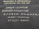 Maszyna do szycia Singer QUANTUM STYLIST NOWA !! GWARANCJA - 8