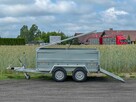 przyczepa burty pokrywa trap uniwersalna ciężarowa 2700 kg - 4