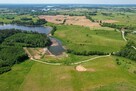 Działki z linią brzegową i widokiem na jez. Rogale - 6