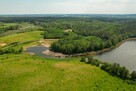 Działki z linią brzegową i widokiem na jez. Rogale - 3
