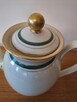 Elegancki dzbanek porcelanowy do kawy i herbaty - 4