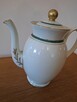 Elegancki dzbanek porcelanowy do kawy i herbaty - 3