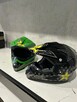 Kask rowerowy - zielony i niebieski - 2