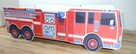 Łóżko straż WÓZ STRAŻACKI 140x70 ciężarówka - 4