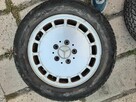 Oryginalne alufelgi Gullideckel 15 Mercedes190 W201 opony - 6
