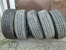 Oryginalne alufelgi Gullideckel 15 Mercedes190 W201 opony - 2