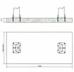 Podnośnik dwukolumnowy warsztatowy 4T półautomat - 2