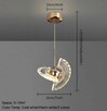 Lampa Wisząca LED: Złote Oko 3-5m2 NOWA - 2