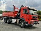 Volvo FMX 410 6x4 13L HDS Radiowy Hydroburta HIAB XS122D-4 HIDUO Wywrot MERREL 2-stronny Sprowadzony - 13