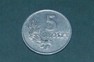 5 groszy 1949r BZ Moneta PRL Starocia - 1