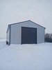 Konstrukcja hali stalowej o wymiarach 8m x 24m x 5,5m - 4